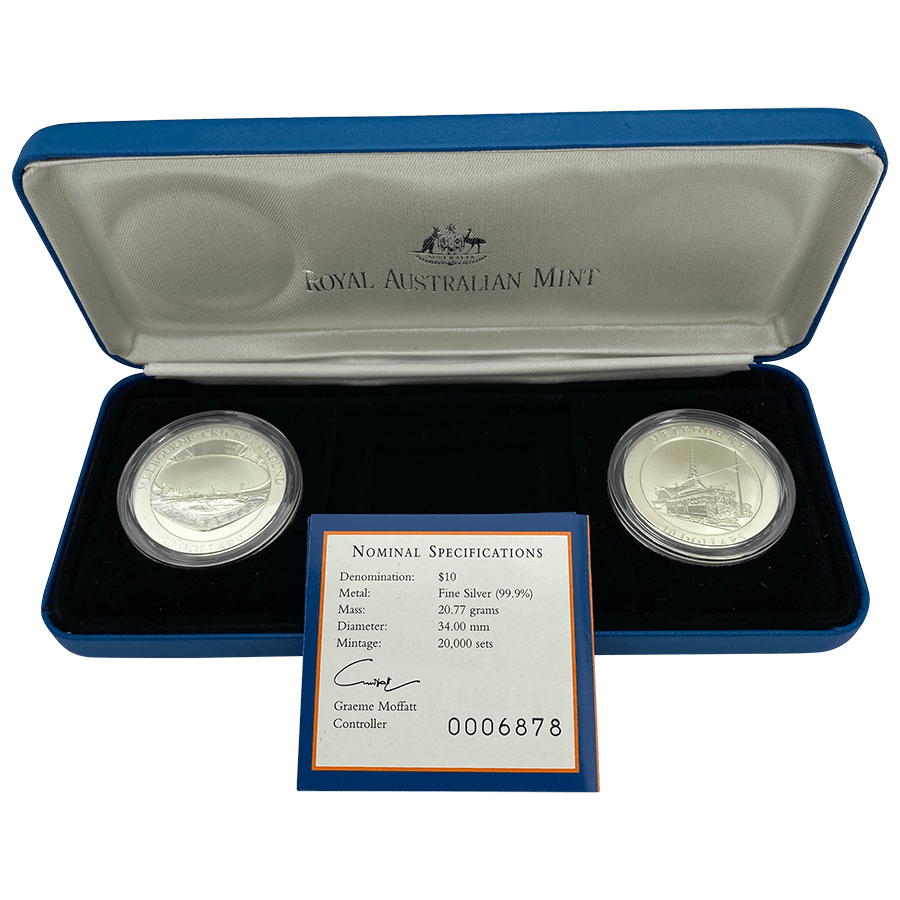 Picture of 1998 Coins of The Victorian Capital 2 Silver Coin Set in Presentation Box